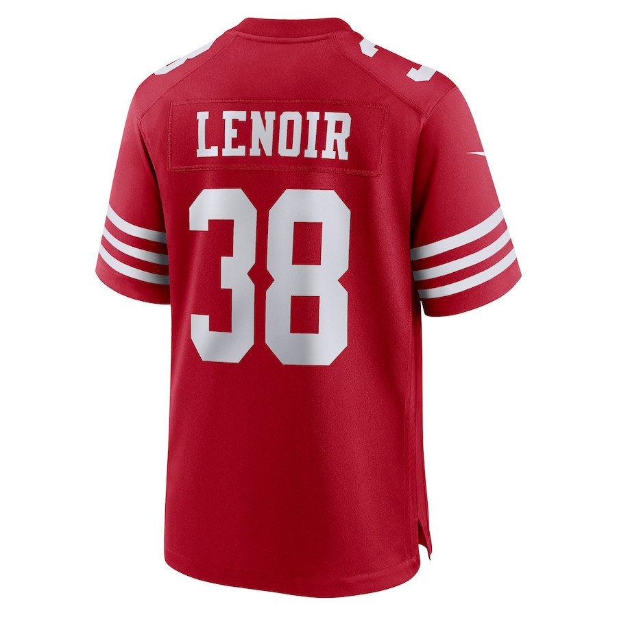 Deommodore Lenoir San Francisco 49ers Game Player Jersey - Scarlet