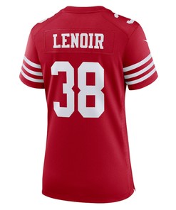 Deommodore Lenoir San Francisco 49ers Women's Game Player Jersey - Scarlet