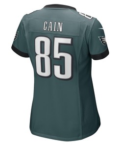 Deon Cain Philadelphia Eagles Women's Game Player Jersey - Midnight Green