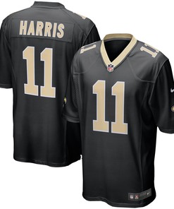 Deonte Harris New Orleans Saints Game Player Jersey - Black Nfl