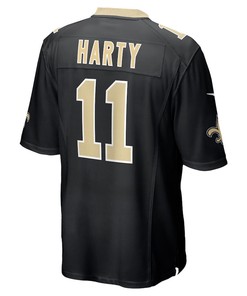 Deonte Harty New Orleans Saints Game Player Jersey - Black