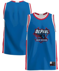 Depaul Blue Demons Basketball Jersey - Royal Ncaa