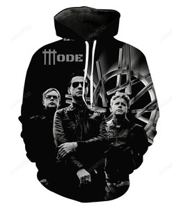 Depeche Mode Style 1 3D Hoodie Zip Hoodie