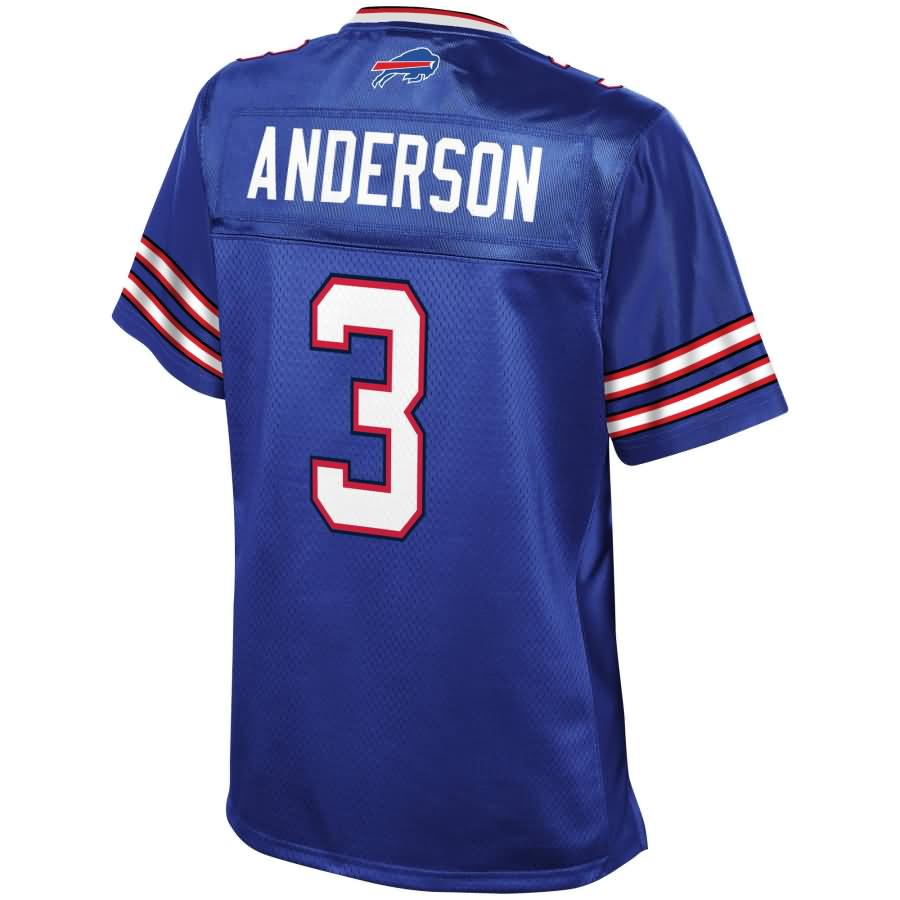 Derek Anderson Buffalo Bills Nfl Pro Line Womens Player Jersey - Royal
