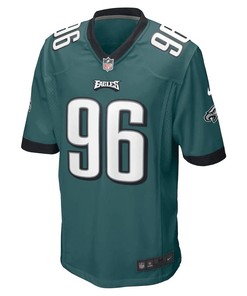 Derek Barnett 96 Philadelphia Eagles Game Player Jersey - Midnight Green