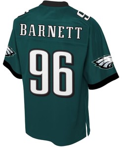 Derek Barnett Philadelphia Eagles Nfl Pro Line Youth Player Jersey - Midnight Green
