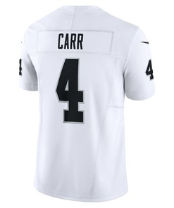 Derek Carr 4 Las Vegas Raiders Vapor F.U.S.E. Limited Jersey - White