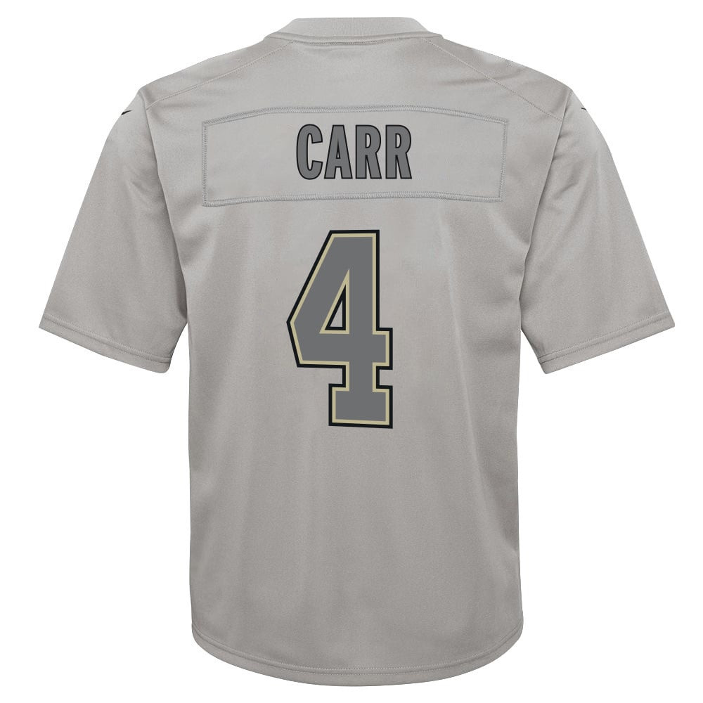 Derek Carr 4 New Orleans Saints Atmosphere Fashion Game Youth Jersey - White