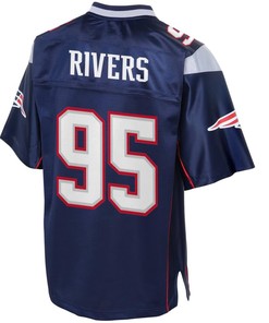 Derek Rivers New England Patriots Nfl Pro Line Player Jersey - Navy