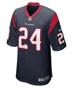 Derek Stingley Jr. 24 Houston Texans 2022 Draft First Round Pick Game Jersey In Navy