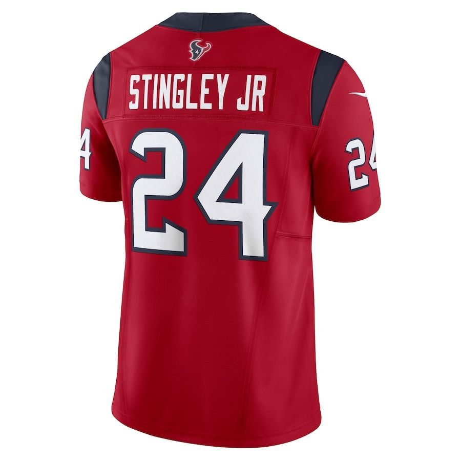 Derek Stingley Jr. 24 Houston Texans Vapor F.U.S.E. Limited Alternate Jersey - Red