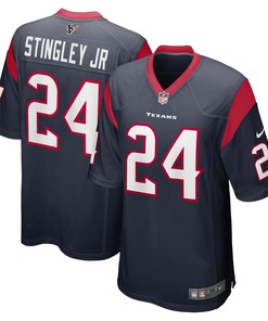 Derek Stingley Jr. Houston Texans 2022 Nfl Draft First Round Pick Game Jersey - Navy