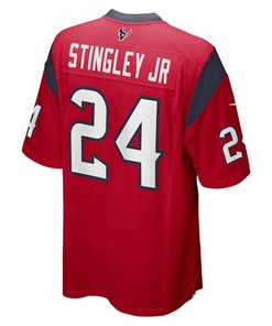 Derek Stingley Jr. Houston Texans Player Game Jersey - Red