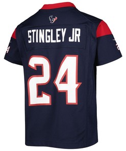 Derek Stingley Jr. Houston Texans Youth Game Jersey - Navy
