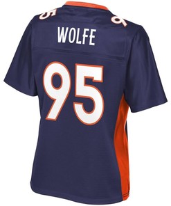 Derek Wolfe Denver Broncos Nfl Pro Line Womens Alternate Player Jersey - Navy