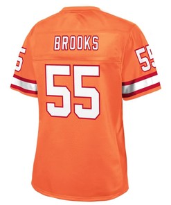 Derrick Brooks Tampa Bay Buccaneers Nfl Pro Line Womens Retired Player Jersey - Orange
