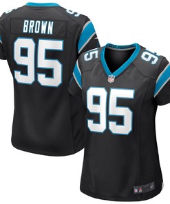 Derrick Brown Carolina Panthers Womens Game Jersey - Black Nfl