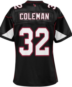 Derrick Coleman Arizona Cardinals Nfl Pro Line Womens Alternate Player Jersey - Black