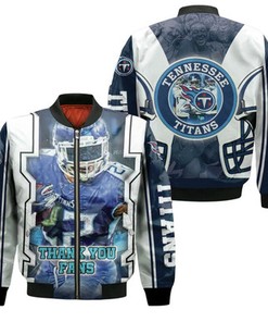 Derrick Henry #22 Tennessee Titans Afc Soth Champions Division Super Bowl 2021 Bomber Jacket Model 1791