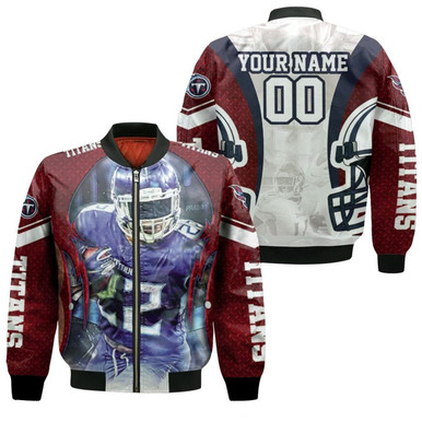 Derrick Henry 22 Tennessee Titans Super Bowl 2021 Afc South Champions Personalized Bomber Jacket Model 1811