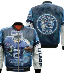 Derrick Henry #22 Tennessee Titans Super Bowl 2021 Afc South Division Bomber Jacket Model 1795