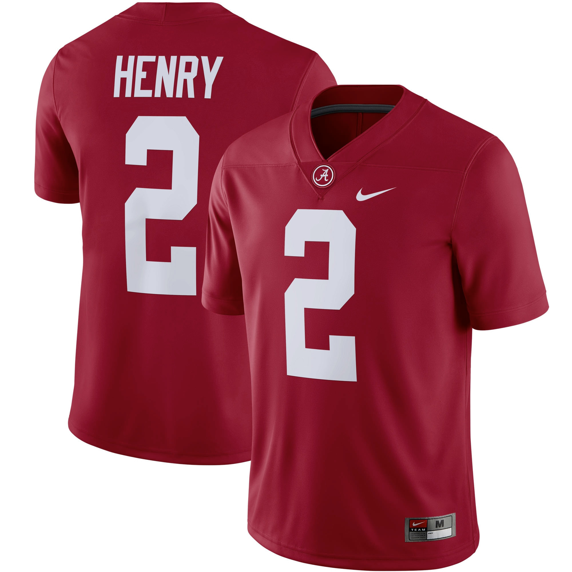 Derrick Henry Alabama Crimson Tide Alumni Player Game Jersey - Crimson Ncaa