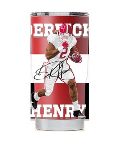 Derrick Henry Crimson Tumbler - Tennessee Titans Edition