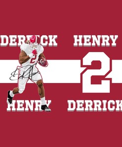 Derrick Henry Crimson Tumbler - Tennessee Titans Edition