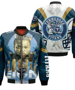 Derrick Henry King #22 Tennessee Titans Afc South Division Champions Super Bowl 2021 Bomber Jacket Model 1817