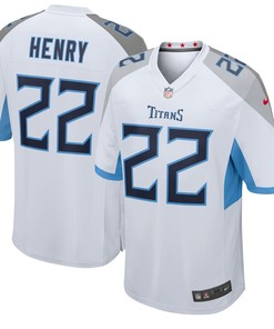 Derrick Henry Tennessee Titans Game Jersey - White Nfl