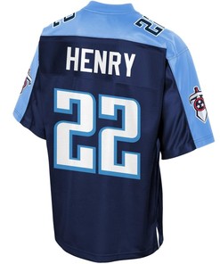 Derrick Henry Tennessee Titans Nfl Pro Line Youth Team Player Game Jersey - Navy