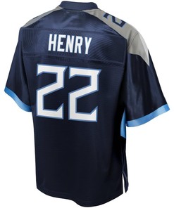 Derrick Henry Tennessee Titans Nfl Pro Line Youth Team Player Jersey - Navy