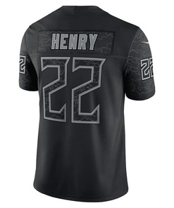 Derrick Henry Tennessee Titans RFLCTV Limited Jersey - Black