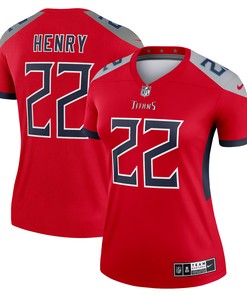 Derrick Henry Tennessee Titans Womens Inverted Legend Jersey - Red Nfl