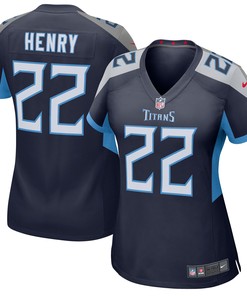 Derrick Henry Tennessee Titans Womens Player Game Jersey Navy Nfl
