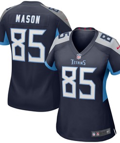 Derrick Mason Tennessee Titans Womens Game Retired Player Jersey - Navy Nfl
