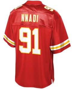 Derrick Nnadi Kansas City Chiefs Nfl Pro Line Player Jersey - Red