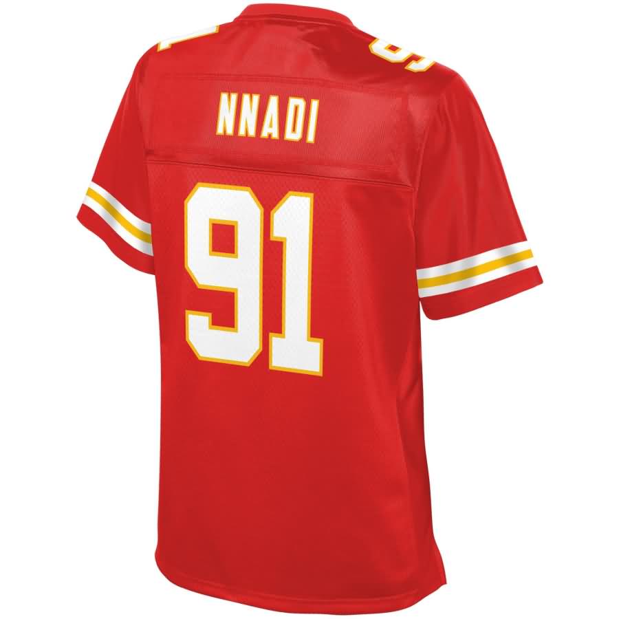 Derrick Nnadi Kansas City Chiefs Nfl Pro Line Womens Player Jersey - Red