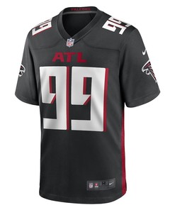 Derrick Tangelo Atlanta Falcons Game Player Jersey - Black