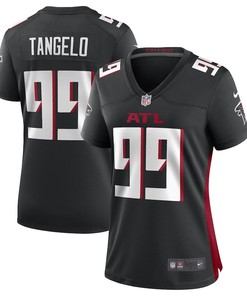 Derrick Tangelo Atlanta Falcons Women's Game Player Jersey - Black