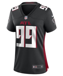 Derrick Tangelo Atlanta Falcons Women's Game Player Jersey - Black