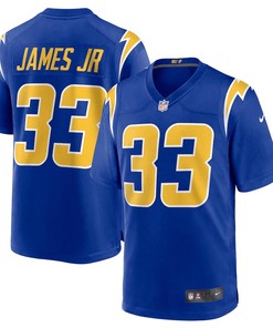 Derwin James 33 Los Angeles Chargers 2nd Alternate Game Jersey - Royal