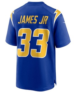 Derwin James 33 Los Angeles Chargers 2nd Alternate Game Jersey - Royal