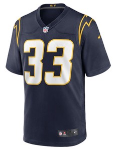 Derwin James 33 Los Angeles Chargers Alternate Game Jersey - Navy
