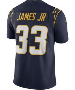Derwin James 33 Los Angeles Chargers Alternate Vapor Limited Jersey - Navy