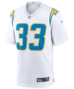 Derwin James 33 Los Angeles Chargers Game Jersey - White