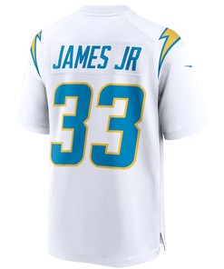 Derwin James 33 Los Angeles Chargers Game Jersey - White