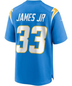 Derwin James 33 Los Angeles Chargers Game Player Jersey - Powder Blue