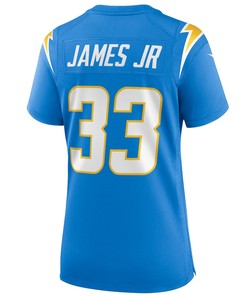 Derwin James 33 Los Angeles Chargers Women's Game Jersey - Powder Blue