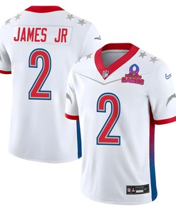 Derwin James Jr. 2 Chargers Pro Bowl 2023 Patch Men Jersey - White